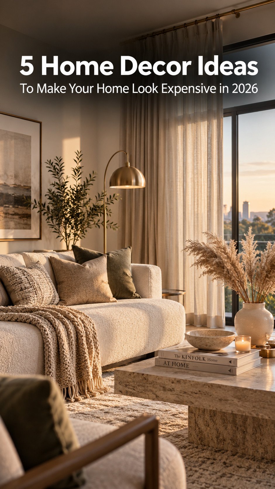 Home decor ideas to make your home look expensive in 2026